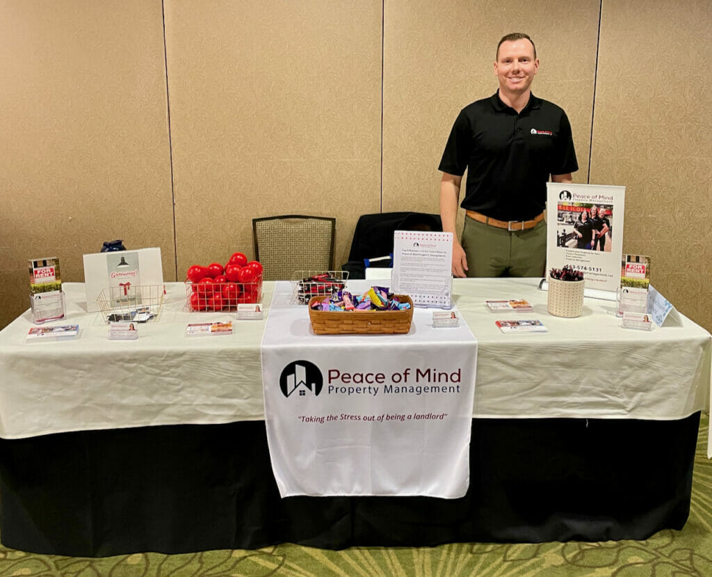Peace of Mind Property Management at Howard County Association of Realtors Expo 2022