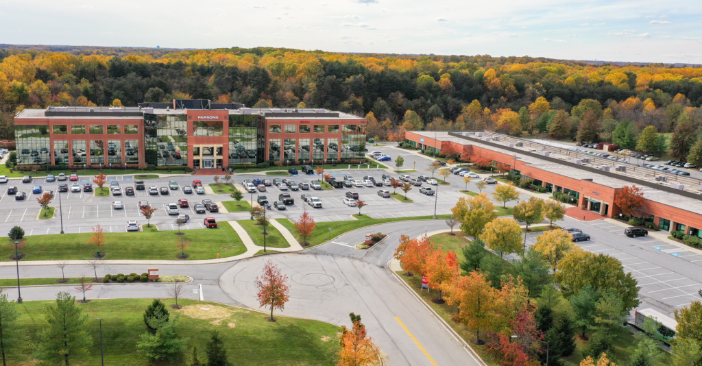 aerial view of Columbia Gateway