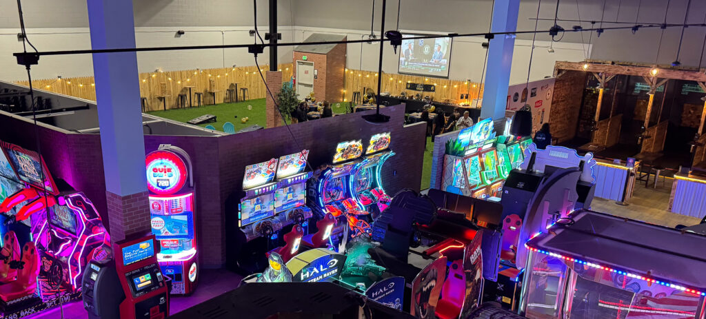 Stratosphere Social interior activities